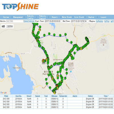 Topshine4g GPS WIFI drijver met gebouwd in veelvoudige WIFI-hotspot