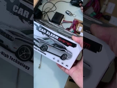 GSM-alarmsysteem voor de beveiliging van auto's met sirene GPS-tracker voor voertuigen met schoksensor