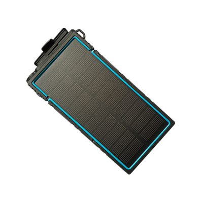 Draagbare magnetische grote batterij 4G Cat1 GPS-tracker ingebouwd in zonnepaneel