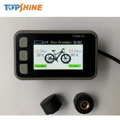 4G kleurrijk LCD-scherm E-Bike GPS Vehicle Trackerr met Smart Rider-identificatie