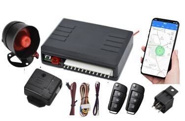 ABS het Alarmsysteem die van de Autoveiligheid met GPS Centrale de Brandstof van het Slotsysteem Controle volgen