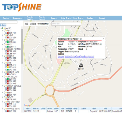 Bluetooth Reader en Driver ID Identify Geavanceerde GPS Vehicle Tracker voor nauwkeurige identificatie
